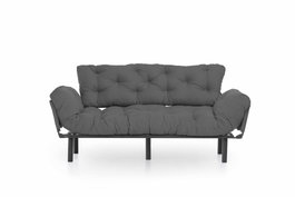 Atelier Del Sofa Nitta Triple - Sofá-Cama de 3 Plazas Gris